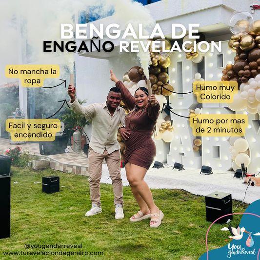 Bengala de Humo Engaño - Blanca