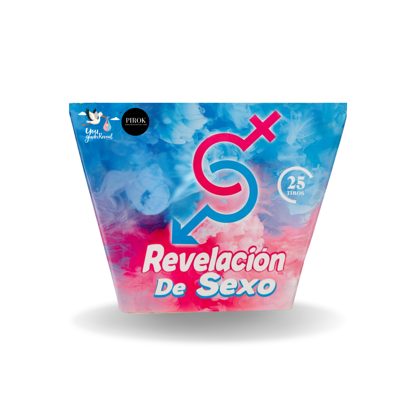 Torta de revelacion de genero humo