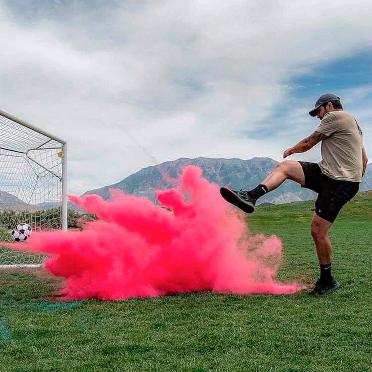 Balon de futbol Revelacion de Genero Rosa