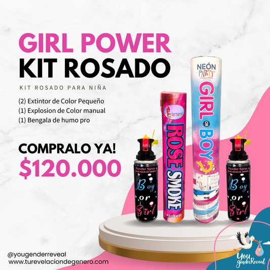 Revelacion de Genero Girl Power Kit