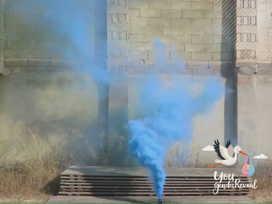 Bote de Humo XXL Azul