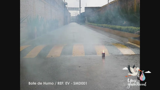 Bote de Humo XXL Rosa